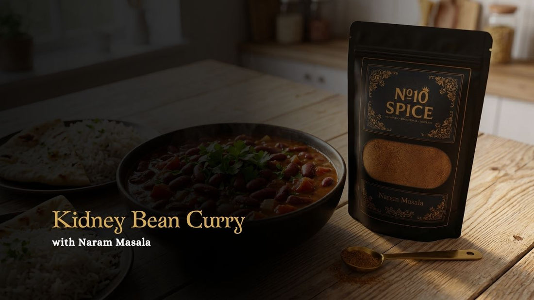 Kidney Bean Curry with Naram Masala