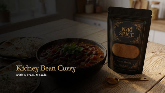Kidney Bean Curry with Naram Masala
