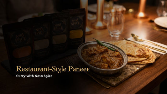 Restaurant-Style Paneer Curry with No10 Spice