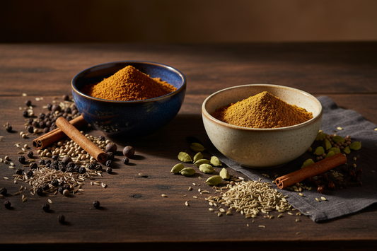 Baharat Spice Mix vs Naram Masala